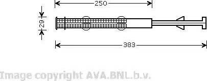 Ava Quality Cooling VW D237 - Sausinātājs, Kondicionieris www.autospares.lv