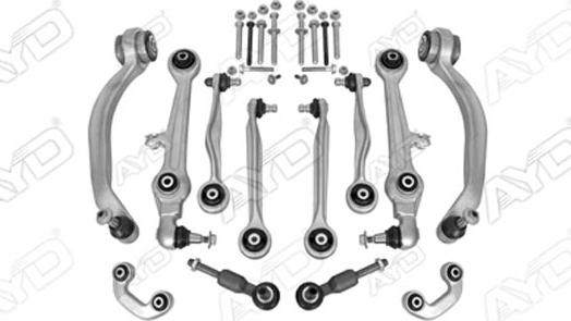 AYD 8907079 - Remkomplekts, Neatk. balstiekārtas šķērssvira autospares.lv