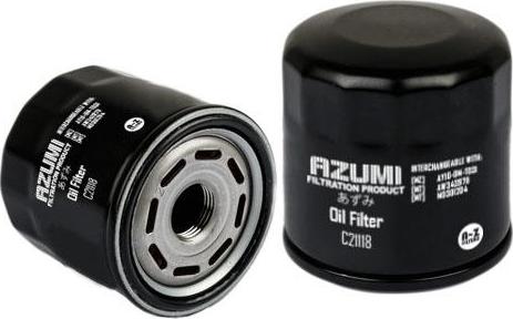 Azumi C21118 - Oil Filter www.autospares.lv