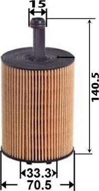 Azumi OE33033 - Oil Filter www.autospares.lv