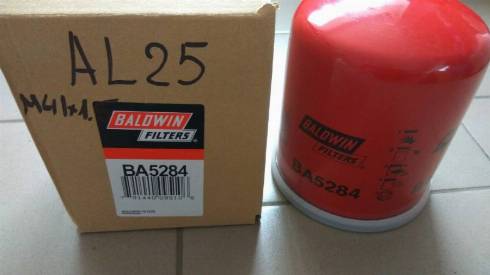 Baldwin BA5284 - Gaisa sausinātāja patrona, Gaisa kompresors www.autospares.lv