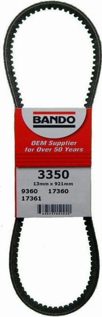 Bando 3350 - Ķīļsiksna www.autospares.lv