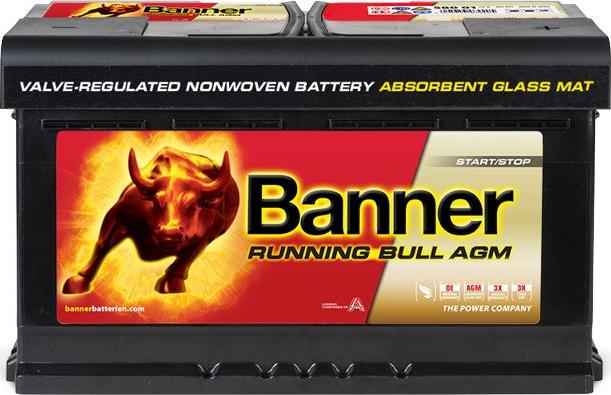 BannerPool 016580010101 - Starter Battery www.autospares.lv