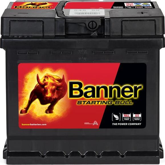 BannerPool 010545590101 - Starter Battery www.autospares.lv