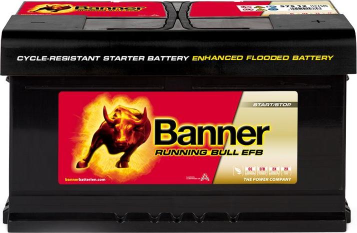 BannerPool 012575120101 - Starter Battery www.autospares.lv