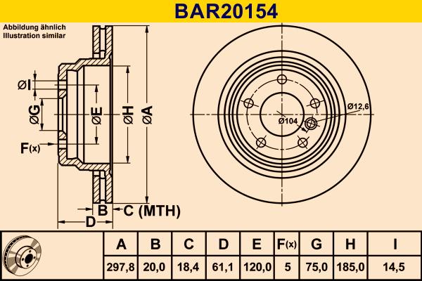 Barum BAR20154 - Bremžu diski autospares.lv