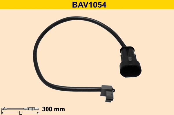 Barum BAV1054 - Warning Contact, brake pad wear www.autospares.lv