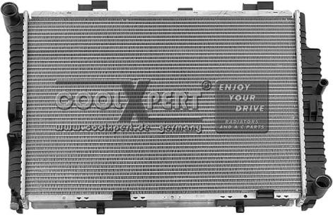 BBR Automotive 001-60-01048 - Radiator, engine cooling www.autospares.lv