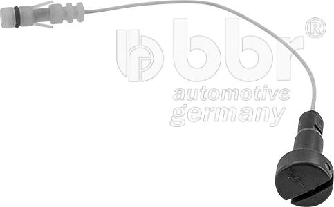 BBR Automotive 001-10-02345 - Indikators, Bremžu uzliku nodilums www.autospares.lv