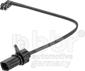 BBR Automotive 001-10-19305 - Indikators, Bremžu uzliku nodilums www.autospares.lv