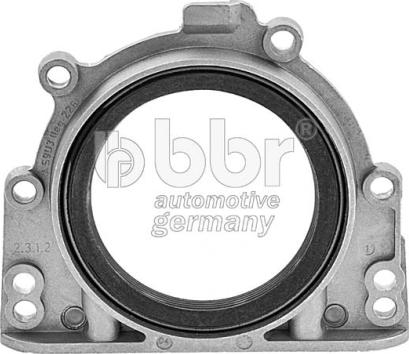 BBR Automotive 001-10-16831 - Shaft Seal, crankshaft www.autospares.lv