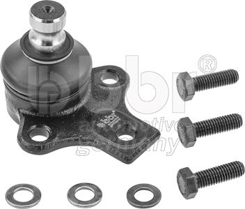 BBR Automotive 001-10-25501 - Шаровая опора, несущий / направляющий шарнир www.autospares.lv