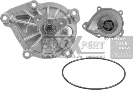 BBR Automotive 001-10-21804 - Водяной насос www.autospares.lv