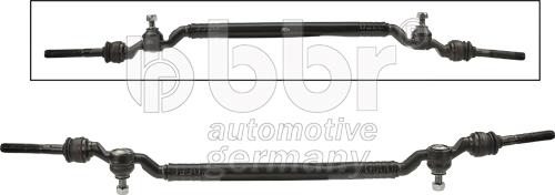 BBR Automotive 001-10-23233 - Stūres garenstiepnis autospares.lv