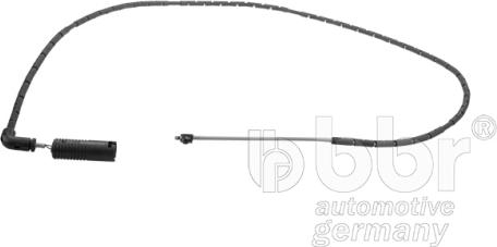 BBR Automotive 003-10-00610 - Сигнализатор, износ тормозных колодок www.autospares.lv