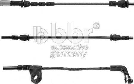 BBR Automotive 003-10-08321 - Indikators, Bremžu uzliku nodilums www.autospares.lv