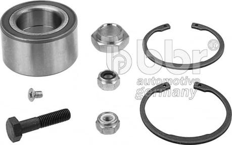 BBR Automotive 002-51-14419 - Riteņa rumbas gultņa komplekts www.autospares.lv