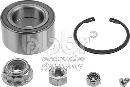 BBR Automotive 002-51-10137 - Riteņa rumbas gultņa komplekts www.autospares.lv