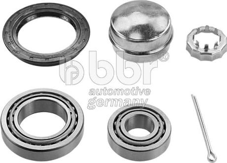 BBR Automotive 002-51-11379 - Подшипник ступицы колеса, комплект www.autospares.lv