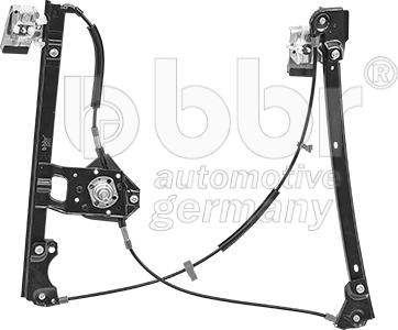 BBR Automotive 002-80-00659 - Stikla pacelšanas mehānisms www.autospares.lv