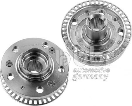 BBR Automotive 002-80-01503 - Ступица колеса, поворотный кулак www.autospares.lv