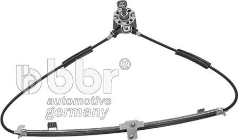 BBR Automotive 002-80-07880 - Stikla pacelšanas mehānisms www.autospares.lv