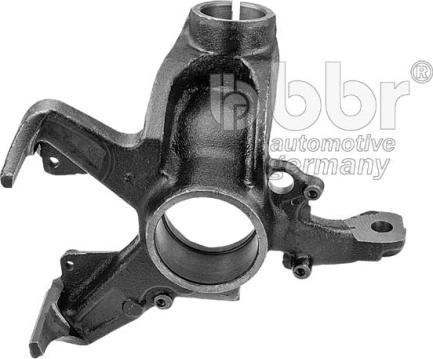 BBR Automotive 002-80-11607 - Поворотный кулак, подвеска колеса www.autospares.lv