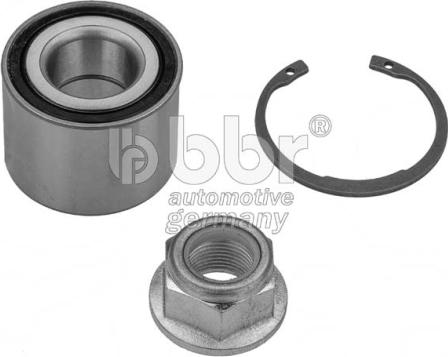 BBR Automotive 029-51-13468 - Riteņa rumbas gultņa komplekts autospares.lv