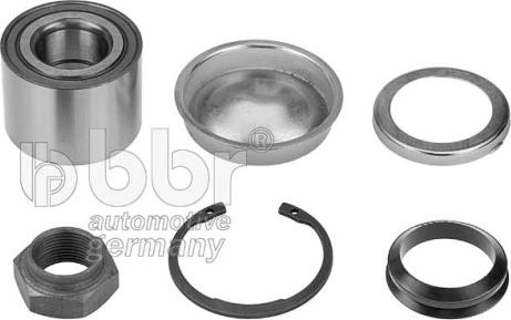 BBR Automotive 027-51-11213 - Riteņa rumbas gultņa komplekts autospares.lv