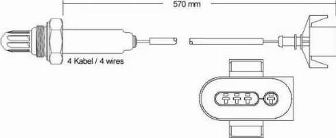 BBT OXY415.057 - Lambda zonde autospares.lv