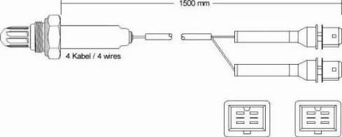 BBT OXY418.150 - Лямбда-зонд, датчик кислорода www.autospares.lv