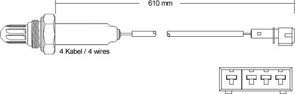 BBT OXY432.061 - Lambda Sensor www.autospares.lv