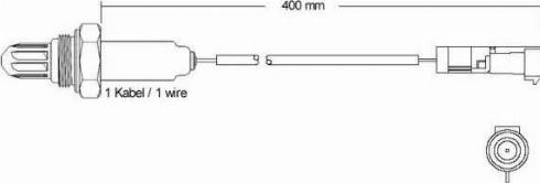 BBT OXY101.040 - Lambda zonde autospares.lv