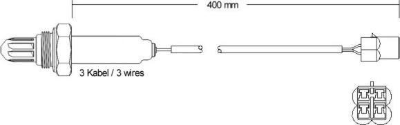 BBT OXY356.040 - Lambda zonde autospares.lv