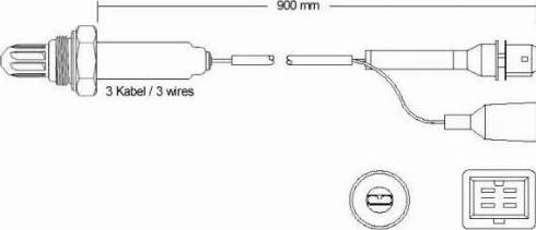 BBT OXY321.090 - Lambda zonde www.autospares.lv