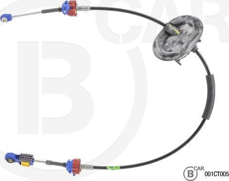 B CAR 001CT005 - Trose, Mehāniskā pārnesumkārba www.autospares.lv