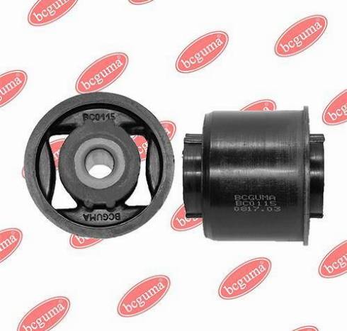 Bcguma BC0115 - Сайлентблок, рычаг подвески колеса www.autospares.lv