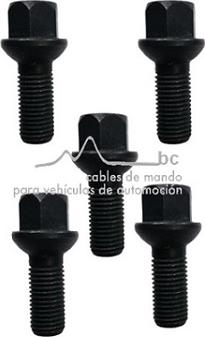 Beca Cables 92072 - Wheel Bolt www.autospares.lv