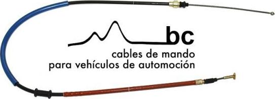 Beca Cables 206005 - Trose, Stāvbremžu sistēma www.autospares.lv