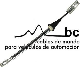 Beca Cables 2002061 - Trose, Stāvbremžu sistēma www.autospares.lv