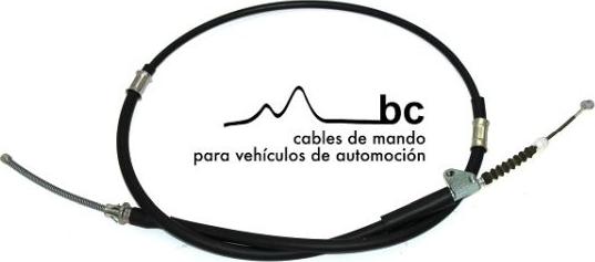 Beca Cables 2002164 - Cable, parking brake www.autospares.lv