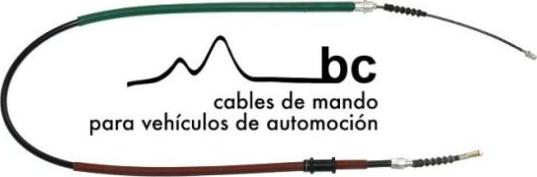 Beca Cables 203021 - Trose, Stāvbremžu sistēma www.autospares.lv