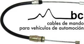 Beca Cables 211001 - Trose, Stāvbremžu sistēma www.autospares.lv