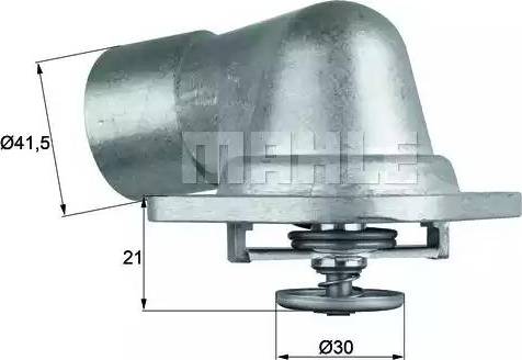 BEHR TI 46 92D - Termostats, Dzesēšanas šķidrums autospares.lv