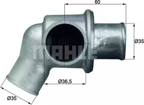 BEHR TI 58 85 - Coolant thermostat / housing www.autospares.lv