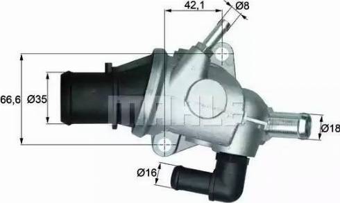 BEHR TI 125 88 - Termostats, Dzesēšanas šķidrums www.autospares.lv