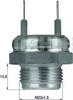 BEHR TSW 1 - Temperature Switch, radiator / air conditioner fan www.autospares.lv