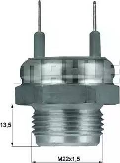 BEHR TSW 2 - Temperature Switch, radiator / air conditioner fan www.autospares.lv