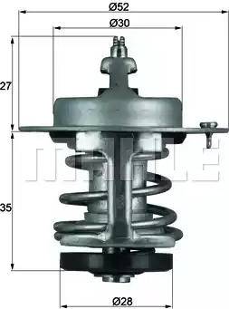 BEHR TX 69 79 - Termostats, Dzesēšanas šķidrums autospares.lv