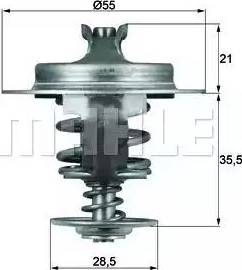 BEHR TX 67 83D - Termostats, Dzesēšanas šķidrums autospares.lv